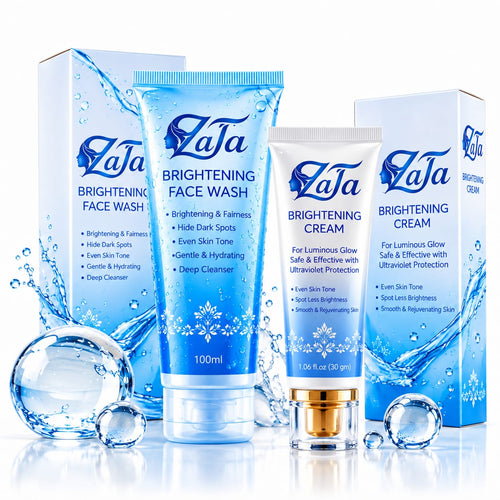 Zafa Brightening Face Wash product packaging